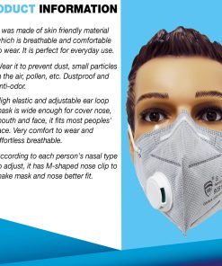 KN95 Disposable Protective Mask (5 pcs) For Adults