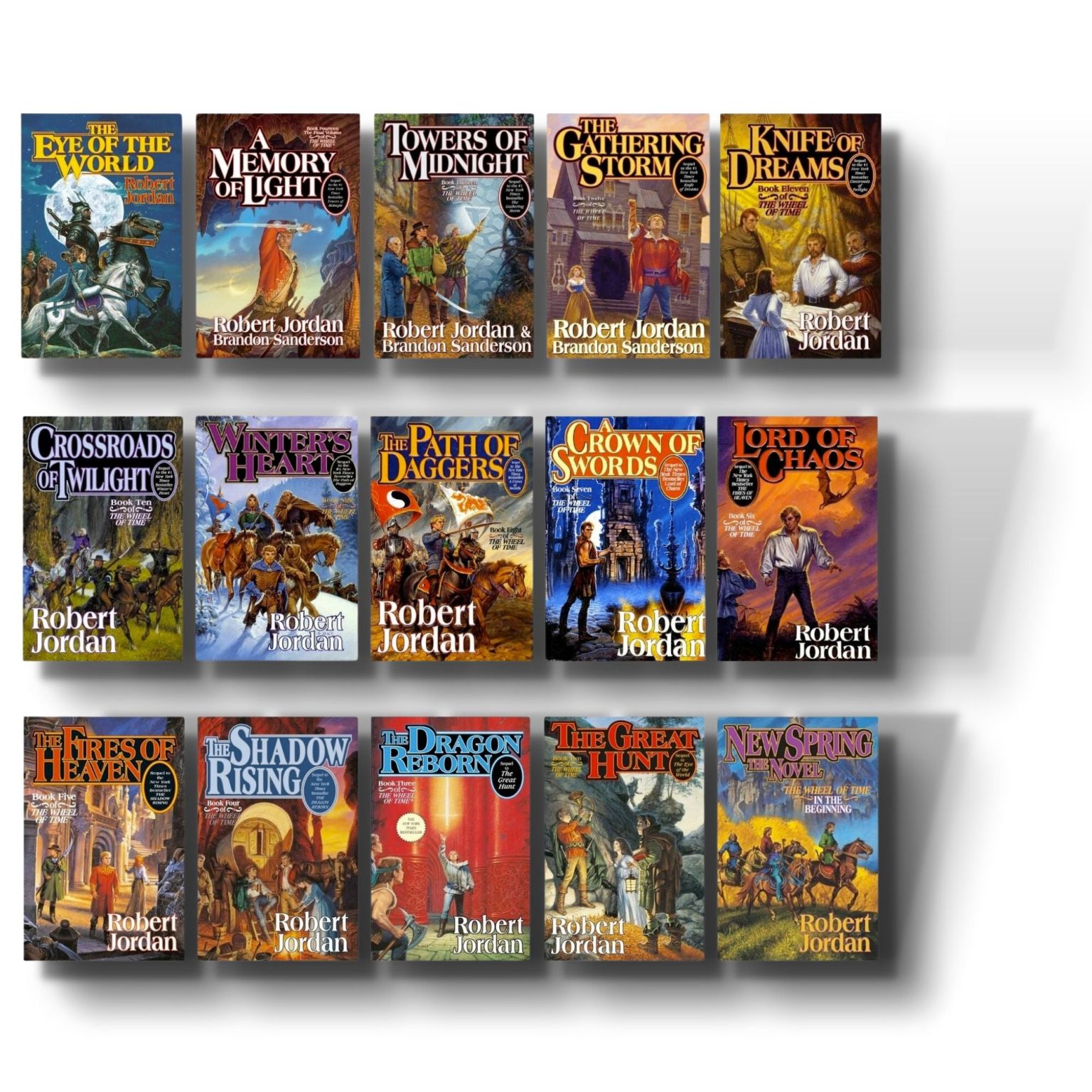 The Wheel of Time: Complete Set of 14 Hardcover - Targetgears