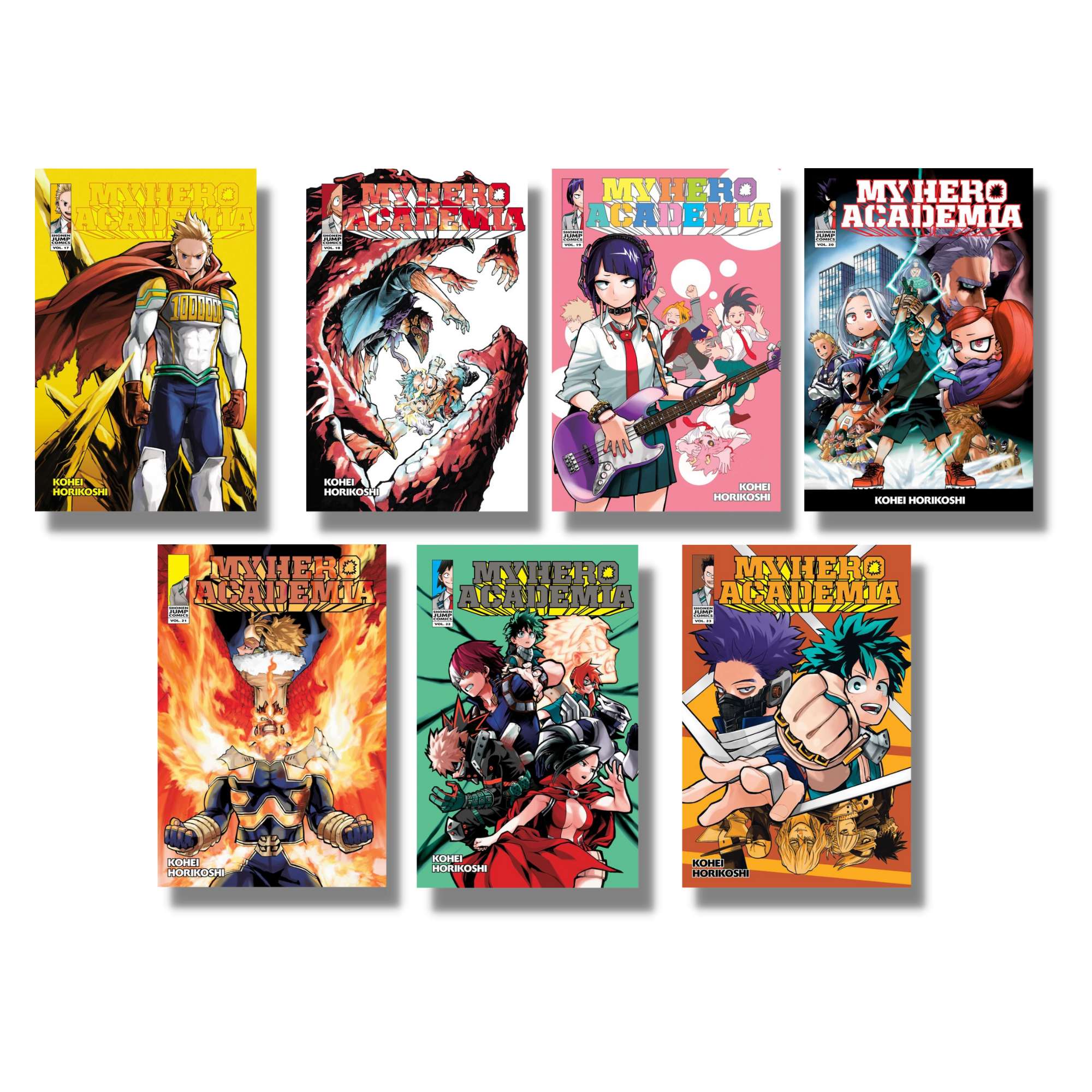 My Hero Academia Manga Series ( Vol 1 - 23 ) Collection 23 Books Set By  Kohei Horikoshi