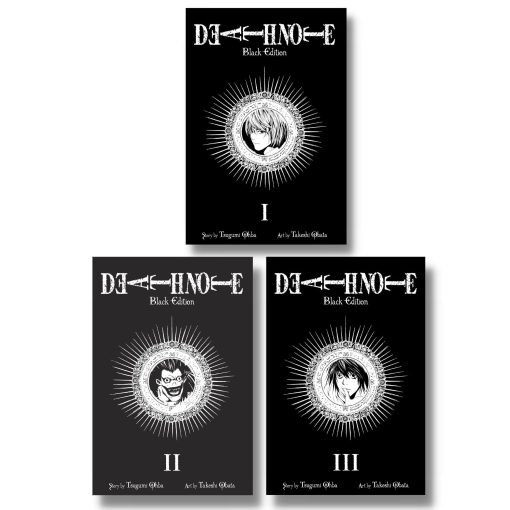 Death Note Manga Bundle Black Edition Vol 1-6