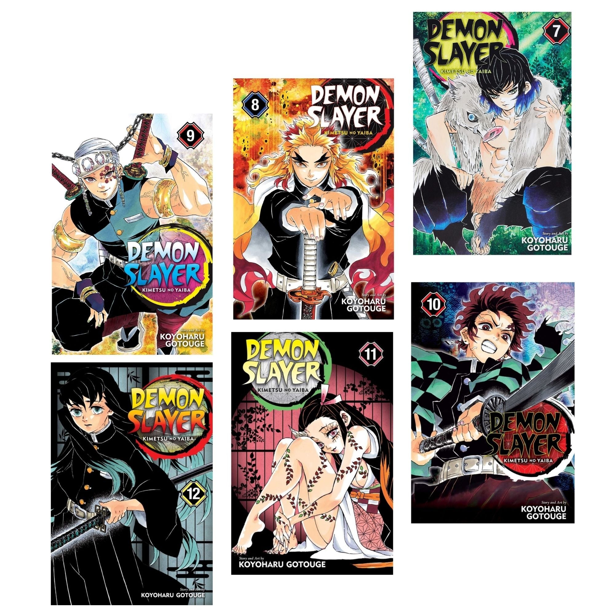 Demon Slayer Kimetsu No Yaiba Vol. 1 Ao 23 Coleção Completa