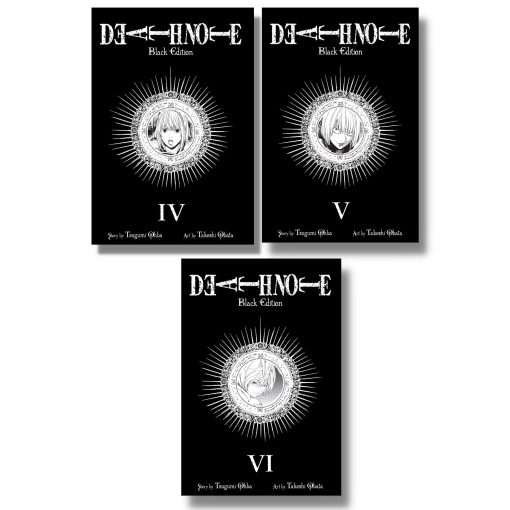 Death Note Manga Bundle Black Edition Vol 1-6