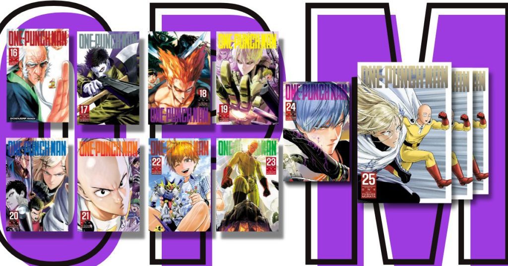One Punch Man Volumes 16 - 26 - Targetgears