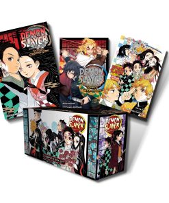Demon Slayer Box Set With Stories of Water and Flame, The Flower of Happiness & Coloring Book