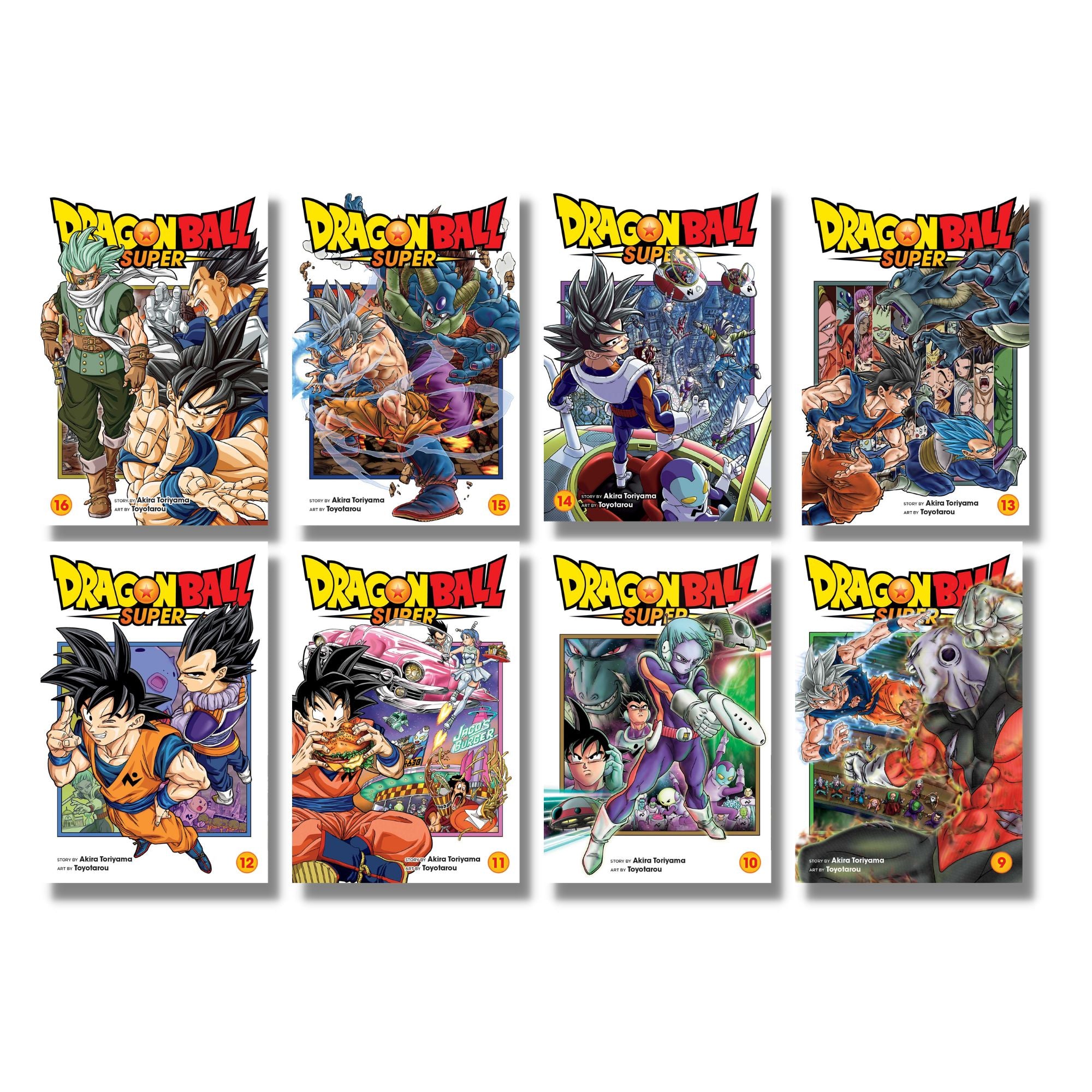 Dragon Ball Super Vol. 1-18 Set English Manga - With Action Figure - Brand  New