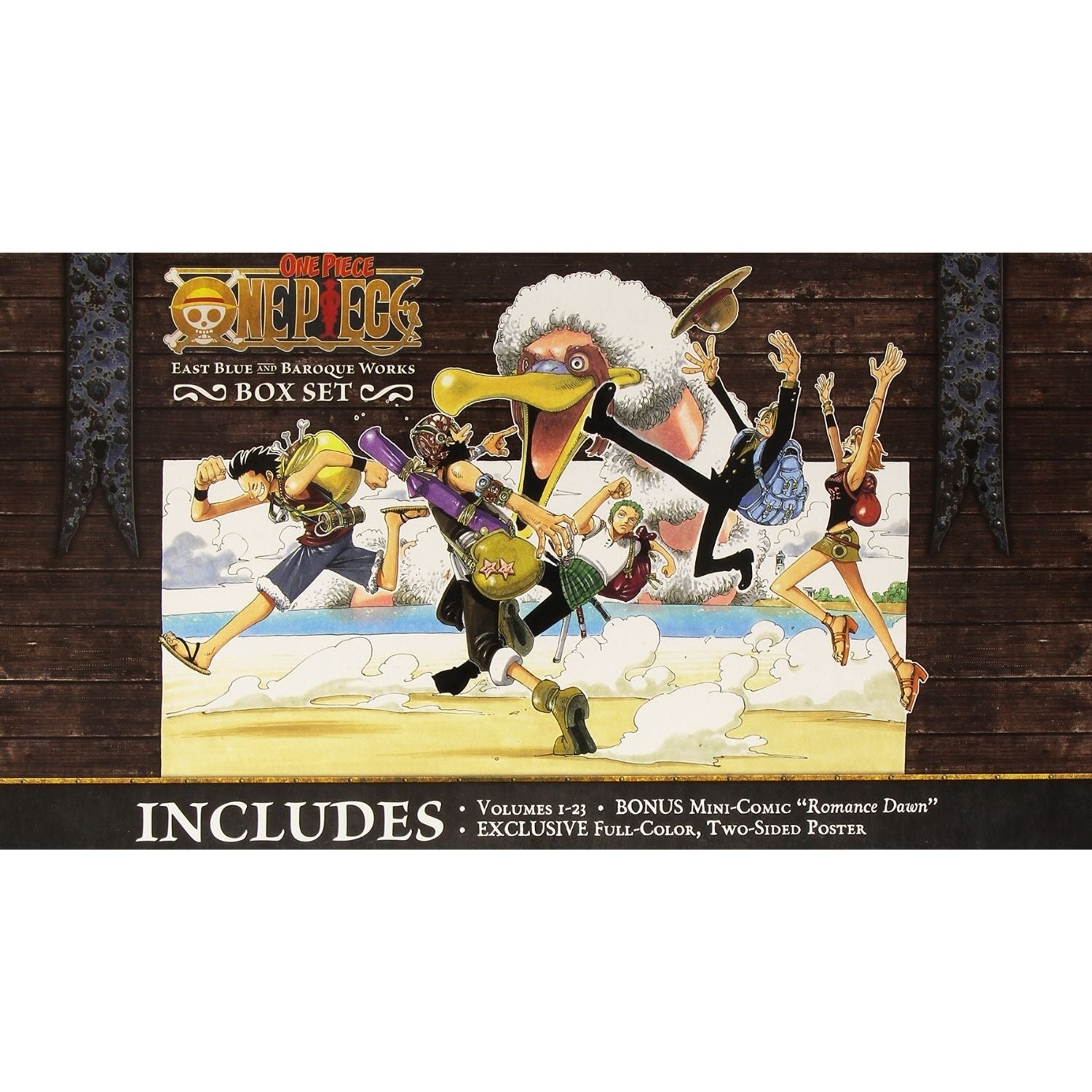 One Piece Box Set 1 & One Piece Color Walk Compendium 1(Hardcover) -  Targetgears