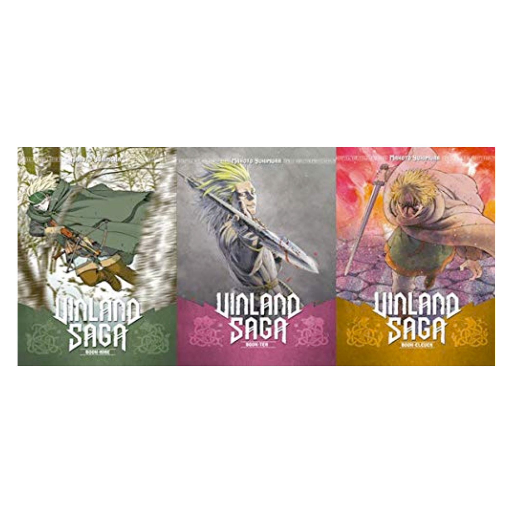 Vinland Saga Manga Set, Volumes 1-13