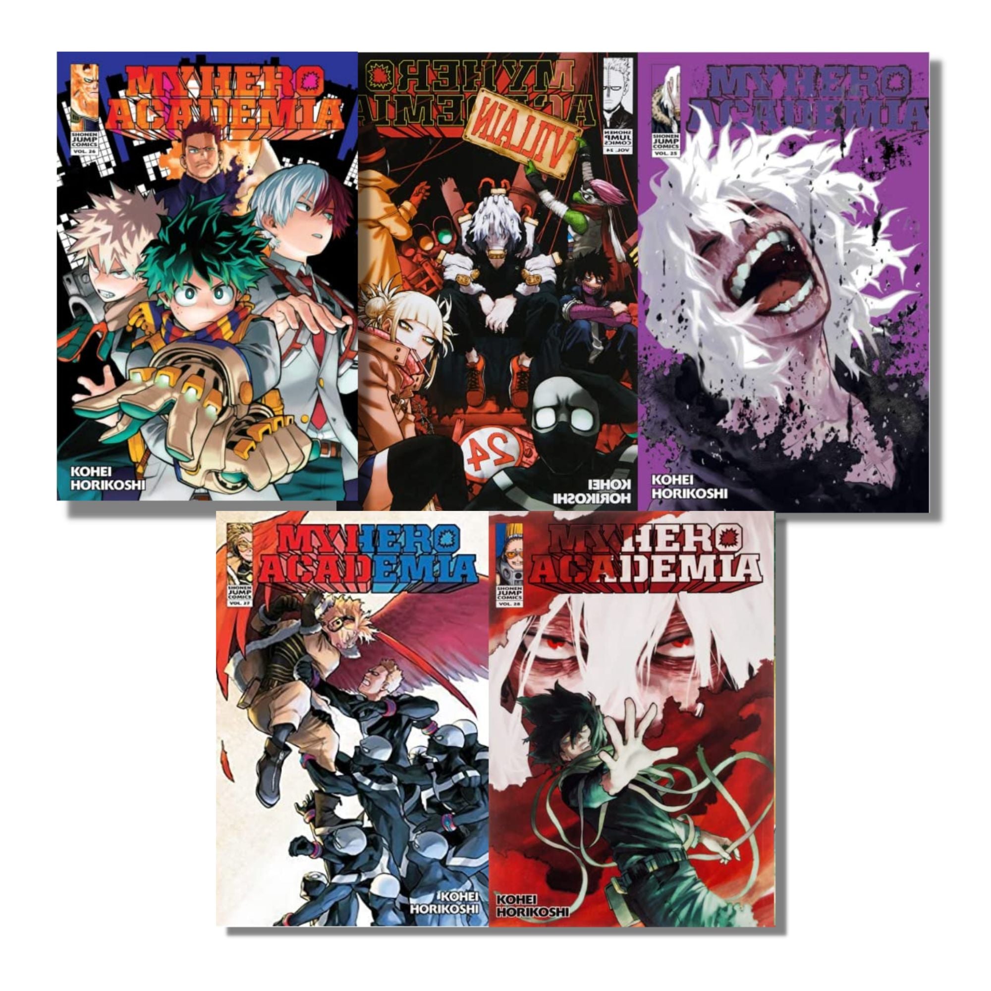 My Hero Academia Volume 6-10 Collection 5 Books Set (Series 2) by Kohei  Horikoshi