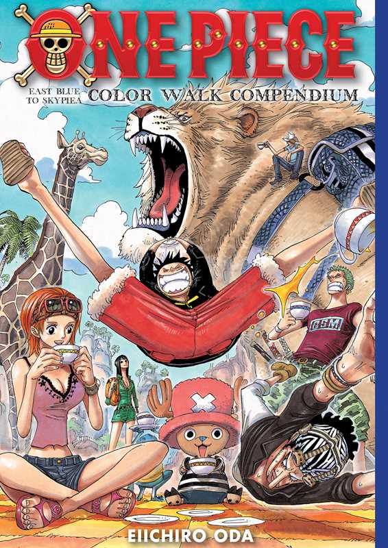 One Piece Box Set 1 & One Piece Color Walk Compendium 1(Hardcover 