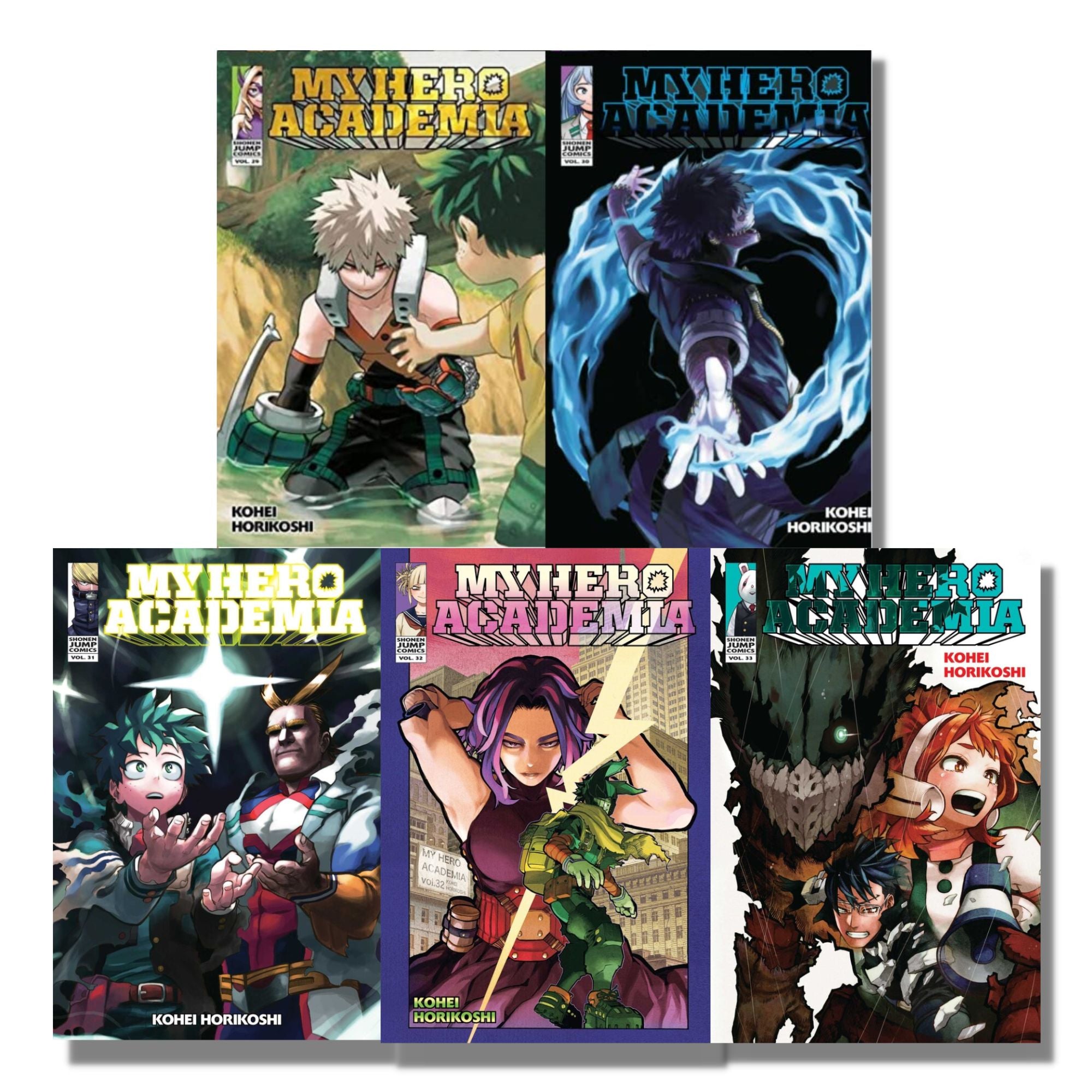 My Hero Academia Volume 6-10 Collection 5 Books Set (Series 2) by Kohei  Horikoshi