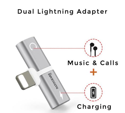 iPhone Audio & Charger Adapter- Earphone-Charger Adapter - Troogears