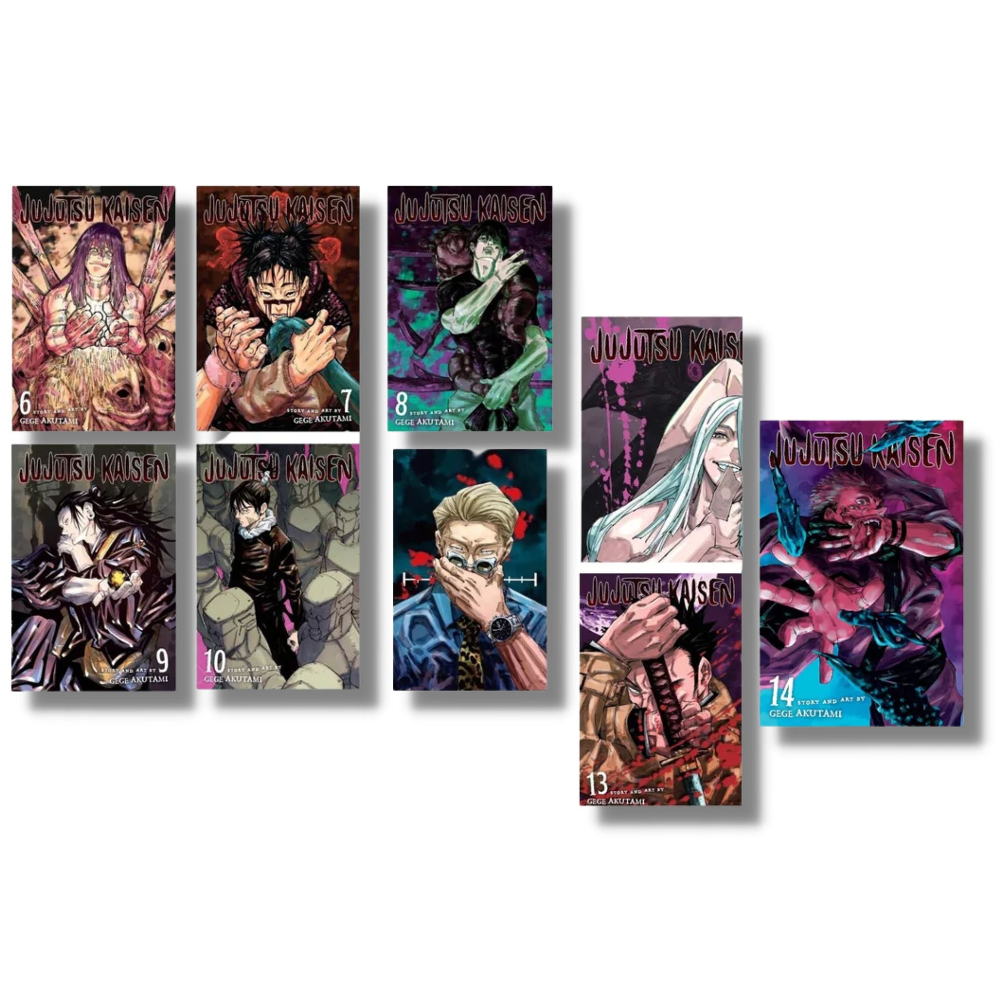 Jujutsu Kaisen Series Vol 6 - 14 Collection 9 Book Set - By Gege Akutami -  Targetgears