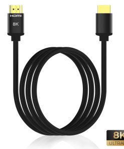(6.5ft/ 2m) 8K HDMI Cable 2m High Speed 48Gbps HDMI Supports Dynamic HDR and Dolby Vision 4k 8k 10k @120Hz 1080P@240H