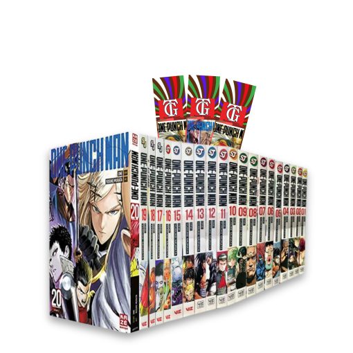 One Punch Man Vol 1-20 Manga Collection Set - With Targetgears Bookmarks